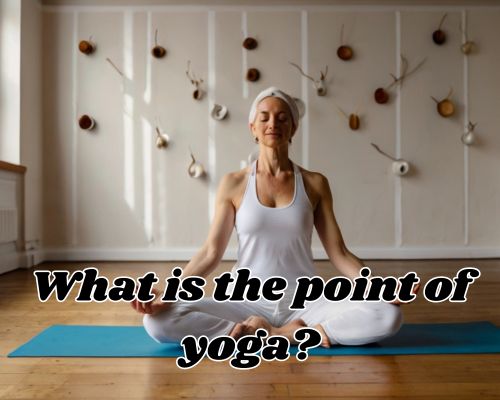 Calm yoga flow inside a modern studio.