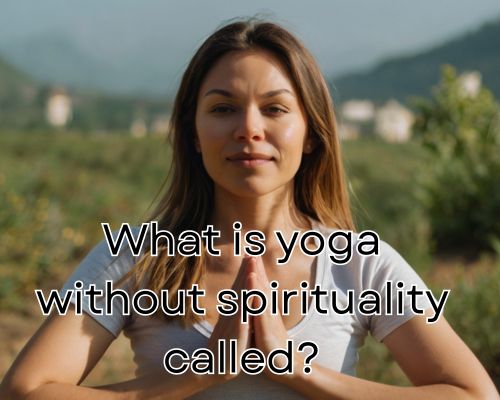 a woman doing a yoga pose outdoor